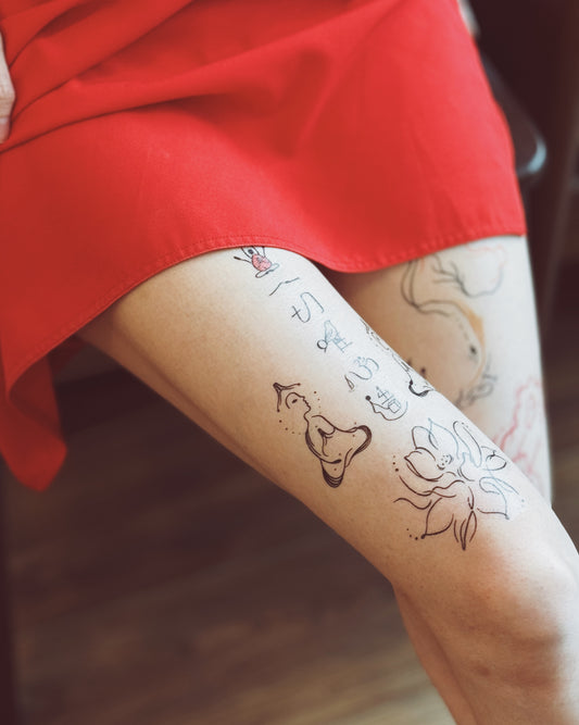 Water-Transfer Tattoo Stickers