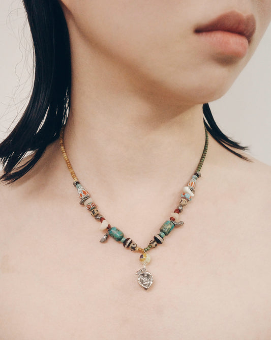 One of a Kind* Seed of Love & Compassion Mineral Necklace by Carmen Chan