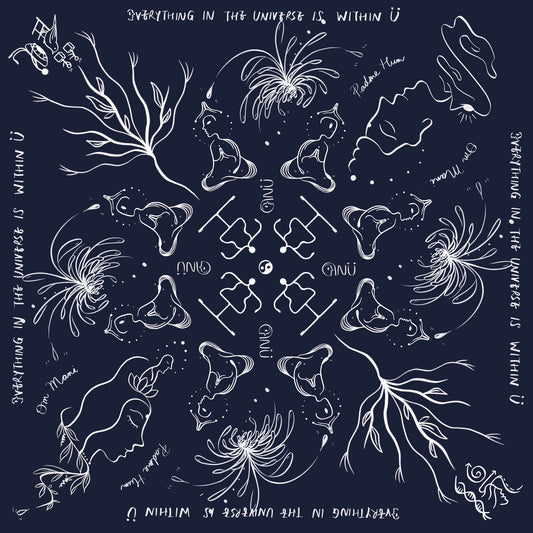 EINU Bandana: Dark Blue