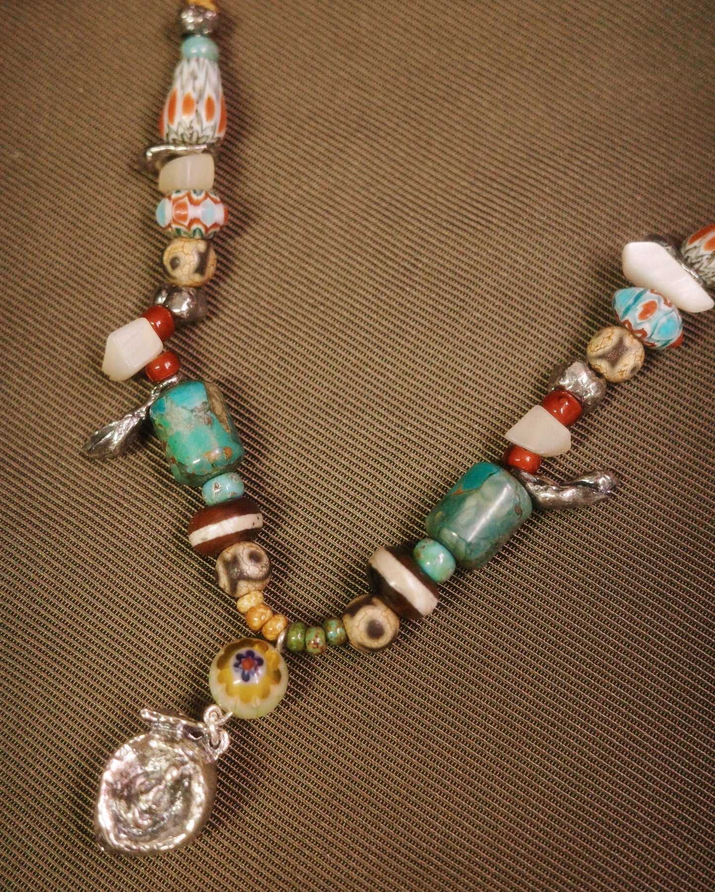 One of a Kind* Seed of Love & Compassion Mineral Necklace