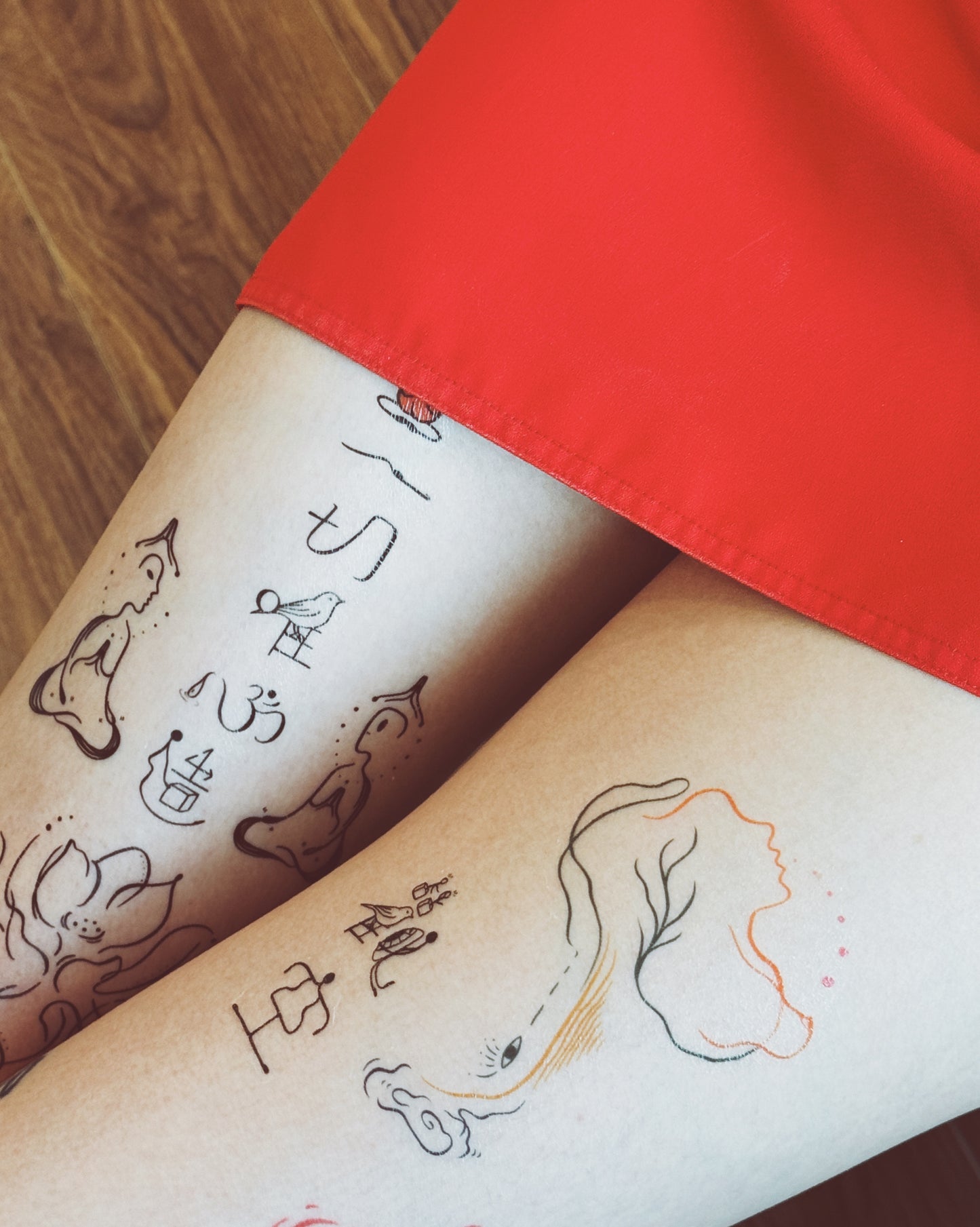 Water-Transfer Tattoo Stickers