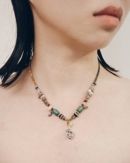 One of a Kind* Seed of Love & Compassion Mineral Necklace