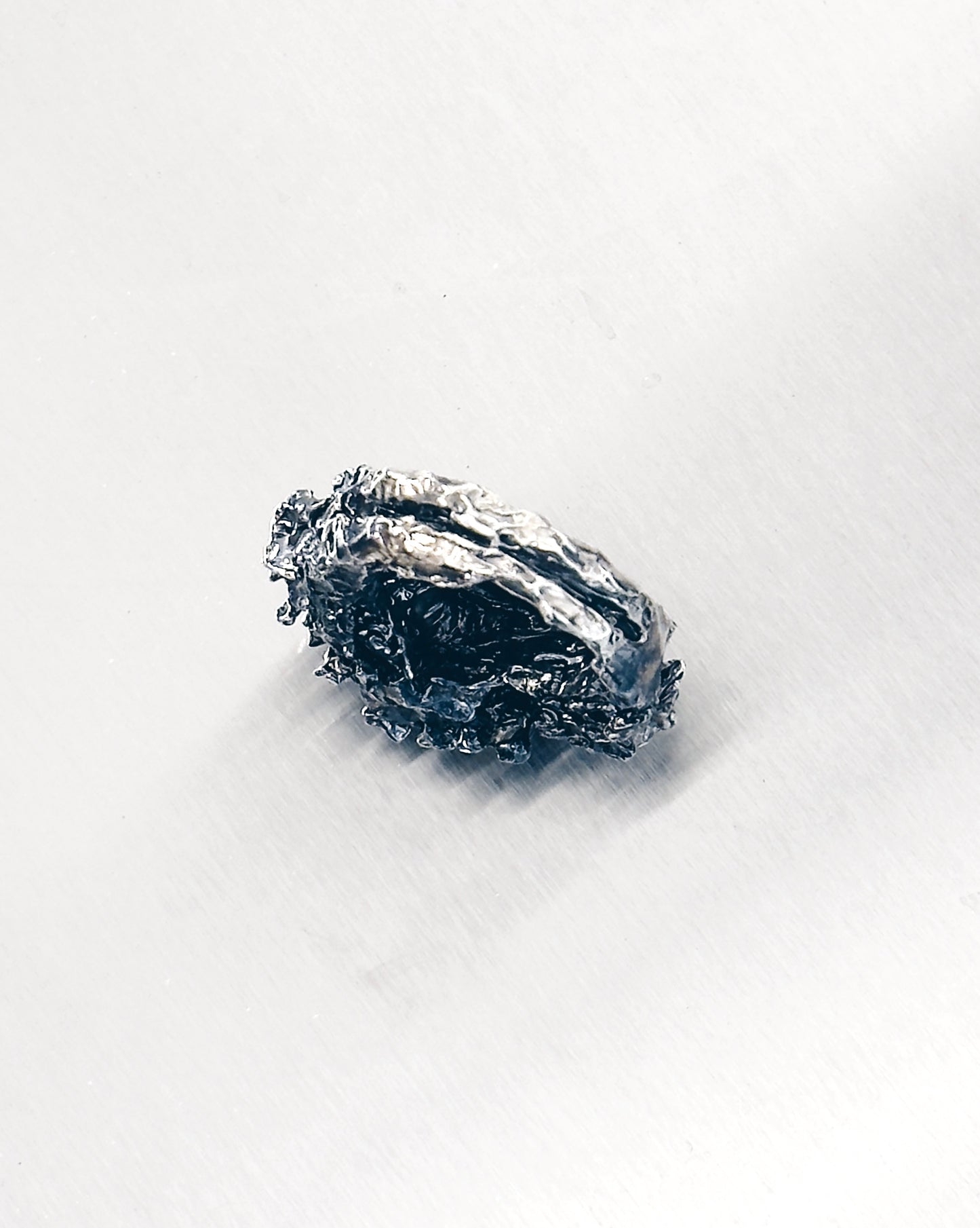 One of a Kind* Silver & Herkimer Diamonds Ring by Carmen Chan