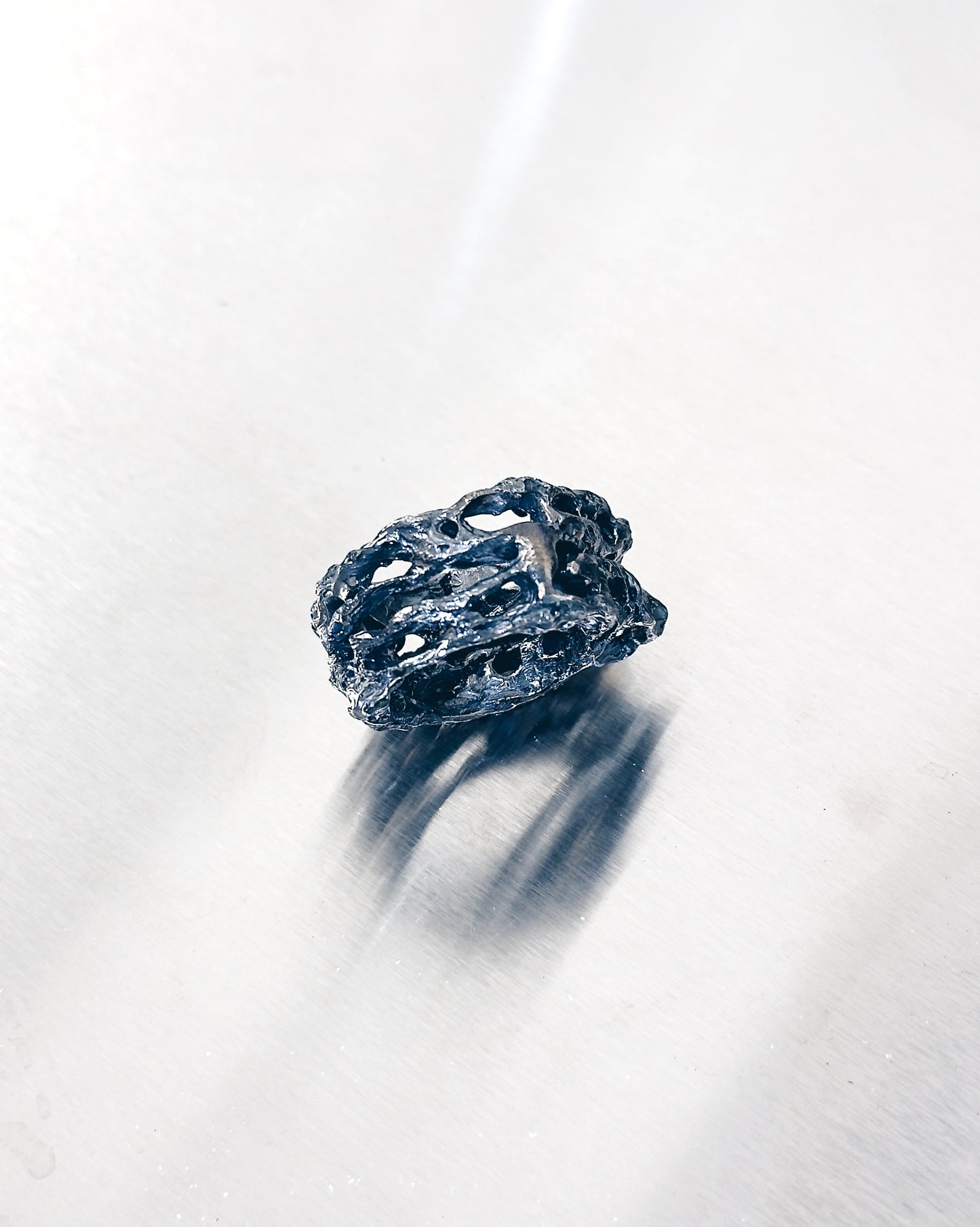One of a Kind* Silver & Yellow Tourmaline Ring by Carmen Chan
