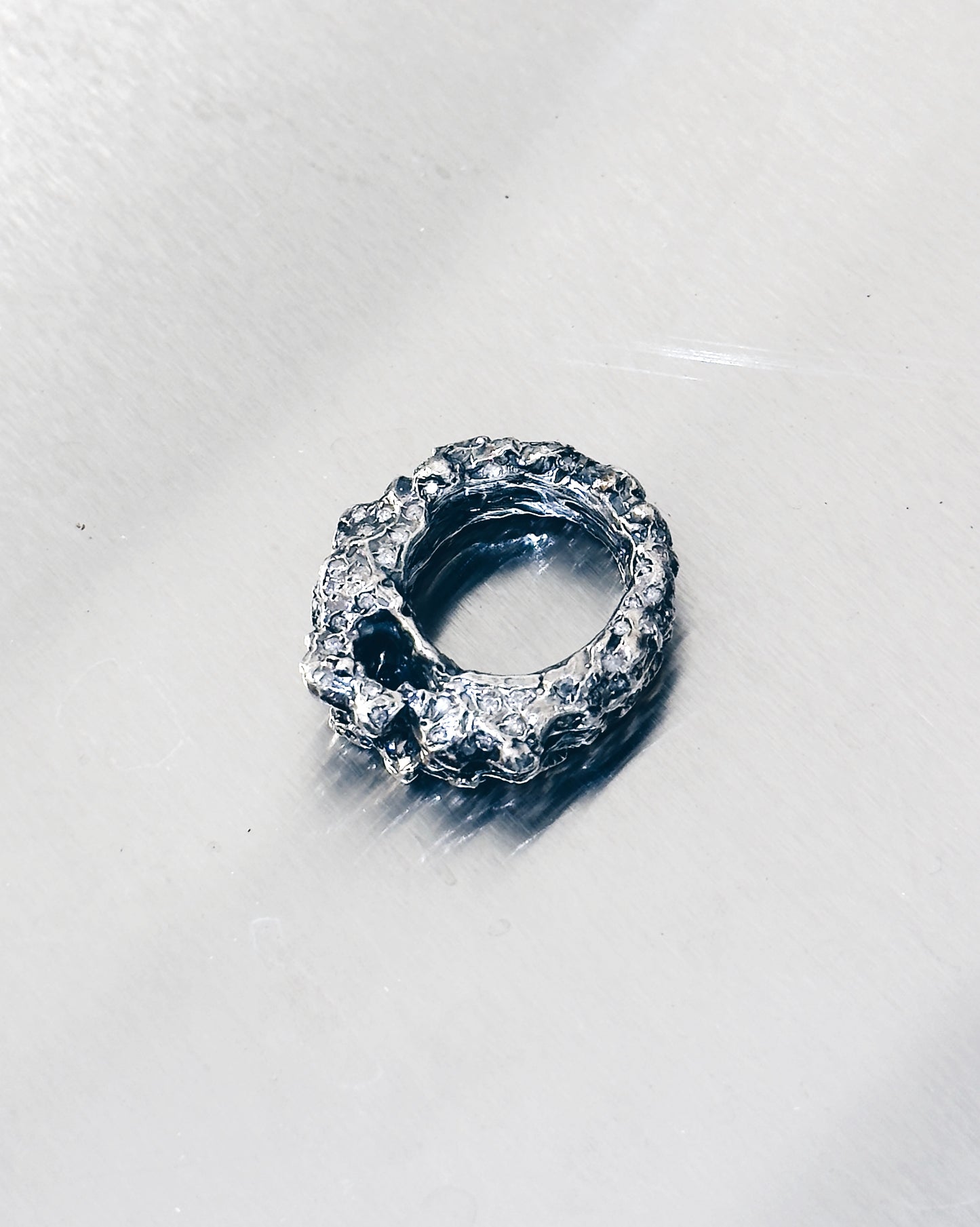 One of a Kind* Silver & Gemstones Ring by Carmen Chan