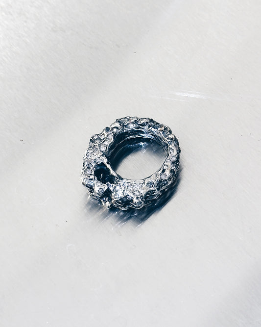 One of a Kind* Silver & Gemstones Ring by Carmen Chan
